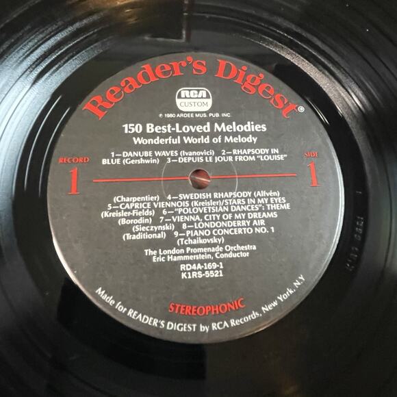 Readers Digest 150 Best Loved Melodies 8 Vinyl LP Box Set Orchestral Classics - Picture 7 of 8